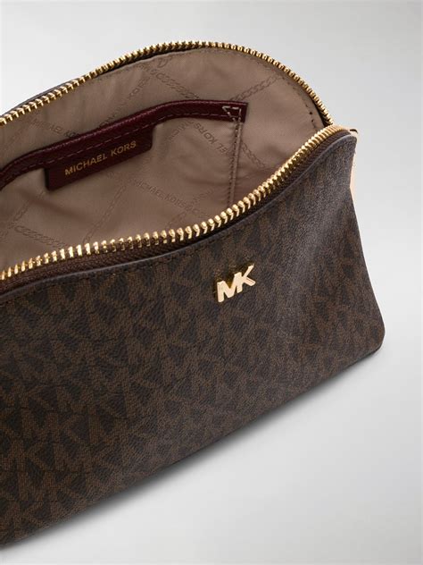 amazon michael kors makeup bag|Michael Kors small cosmetic bag.